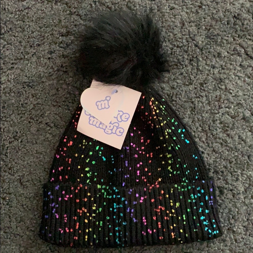 Brand new with tags colorful girls beanie